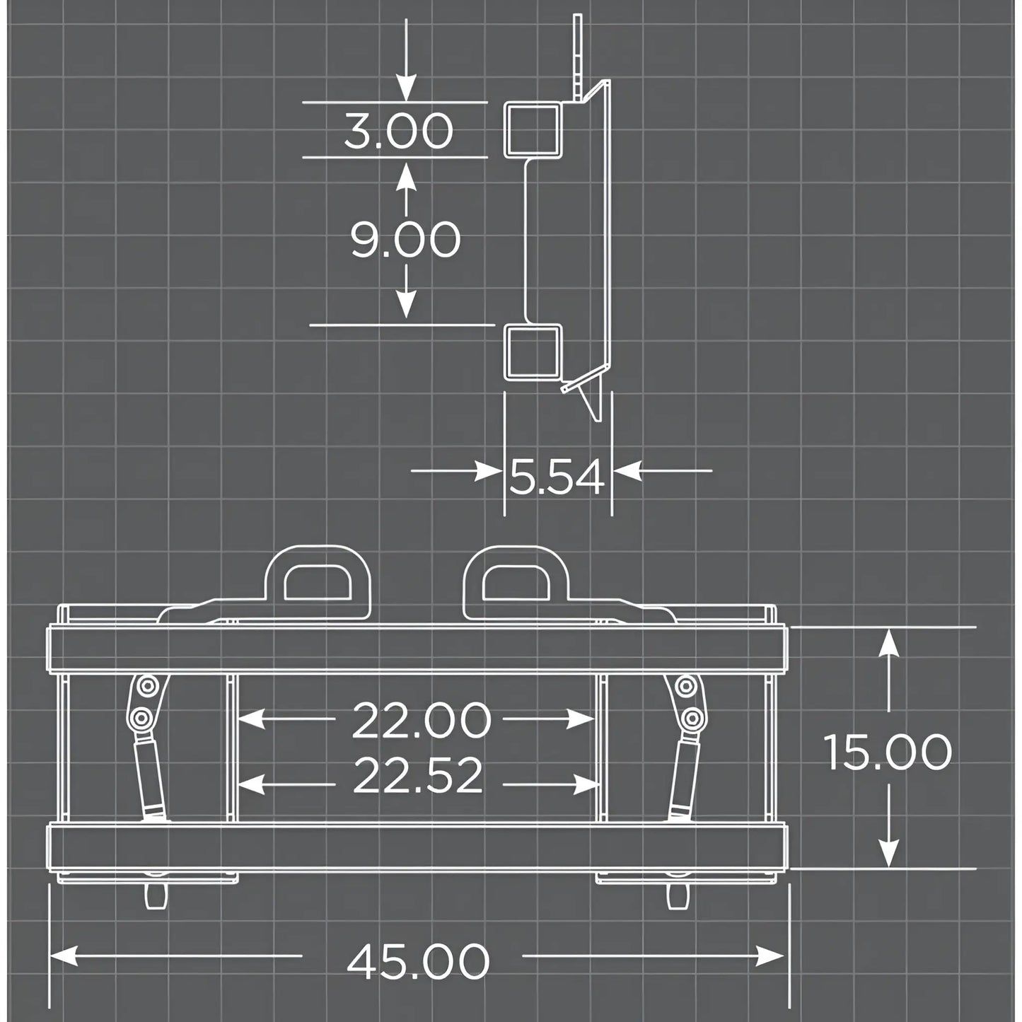 Loflin Fabrication Tractor To Skid Steer Quick Attach Adapter