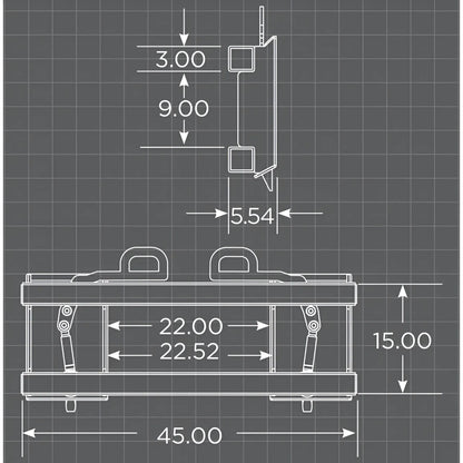 Loflin Fabrication Tractor To Skid Steer Quick Attach Adapter