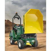 Makinex Dumper compact site dumper with large yellow skip for efficient material transport