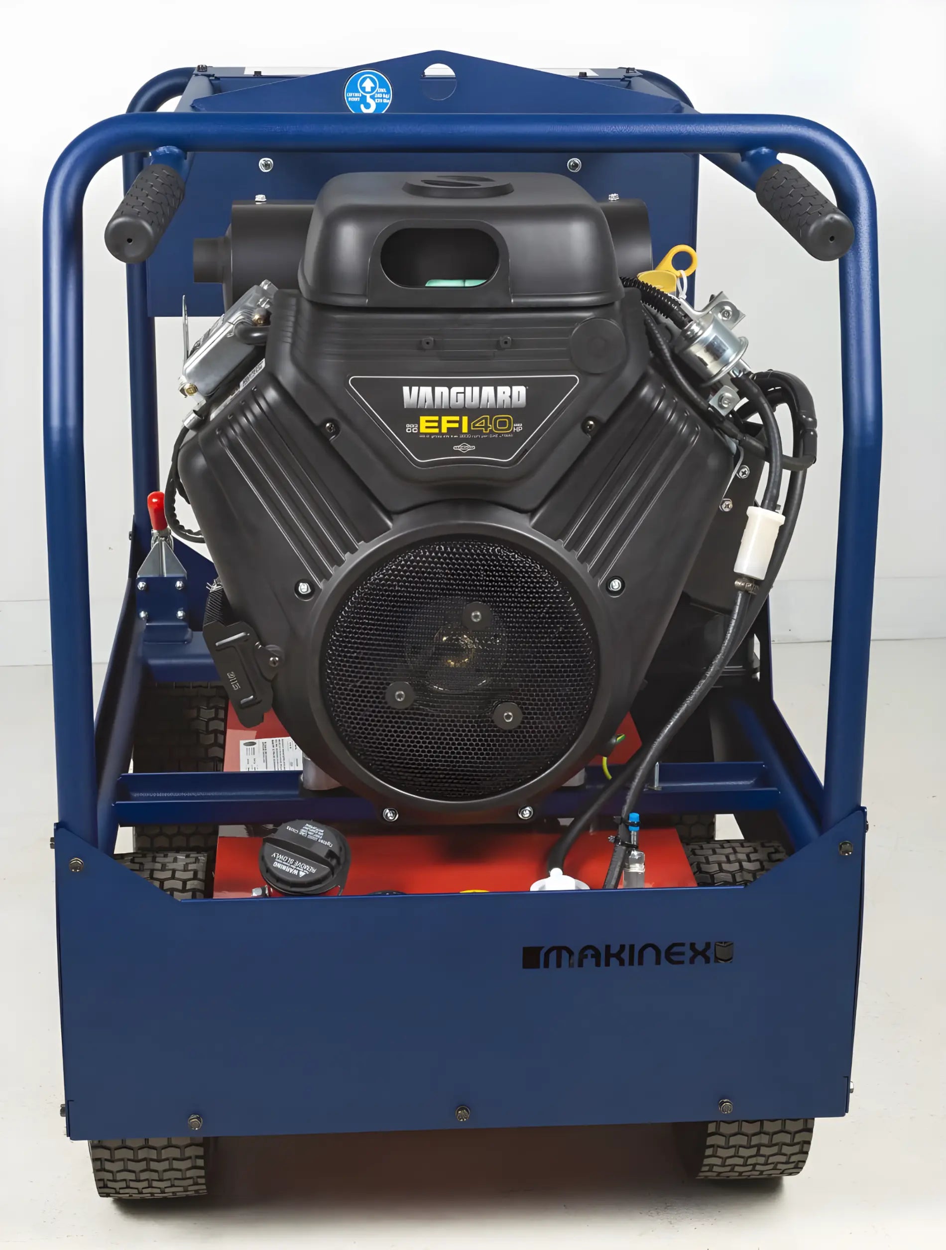 Makinex GEN-23P-MS-480 industrial generator with Vanguard EFI engine and blue protective frame