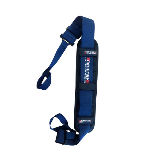 Makinex H2G-14Kit blue adjustable shoulder strap with padded support for carrying tools