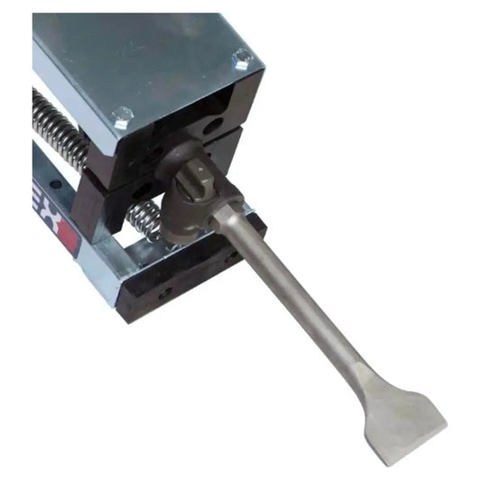 Makinex Jackhammer Trolley attachment with durable steel chisel for efficient demolition work