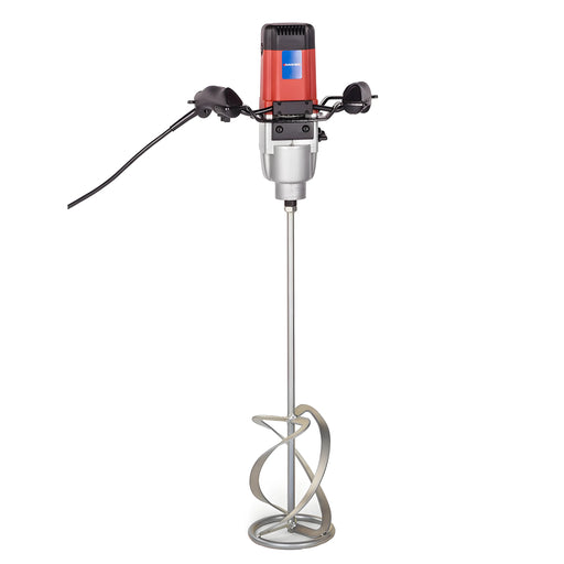 Makinex MS-M-US electric handheld mixer with ergonomic handles and spiral mixing blade