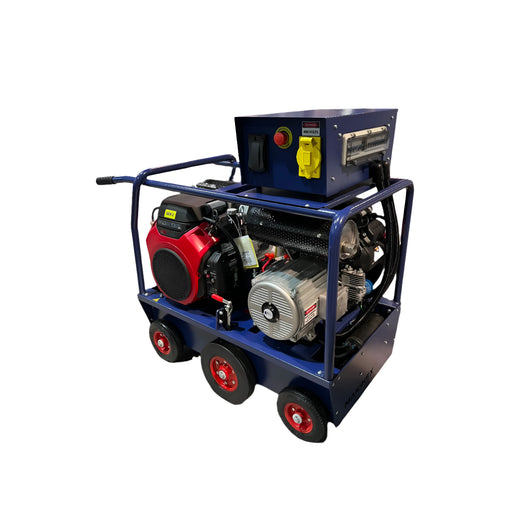 Makinex Power Generator with robust frame and wheels for easy transport and reliable power supply