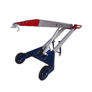 Makinex Powered Hand Truck with Adjustable Lift and Heavy-Duty Wheels for Easy Transportation