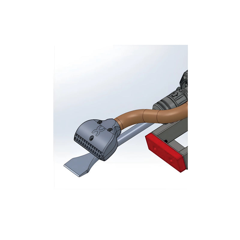 Makinex Vacuum Attachment System for effective dust control in construction projects