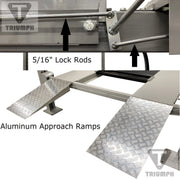Triumph NSS-8F-G 8,000 lb Four-Post Storage and Service Lift