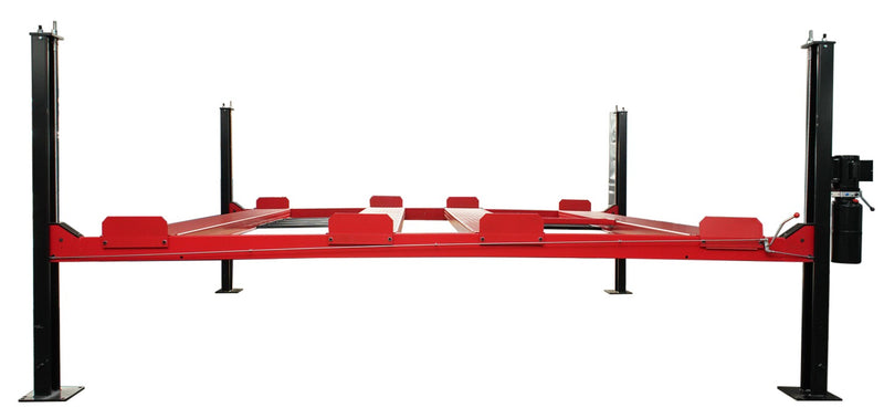 Triumph NSS-9000 9,000 lb Double-Wide Four Post Storage and Service Lift