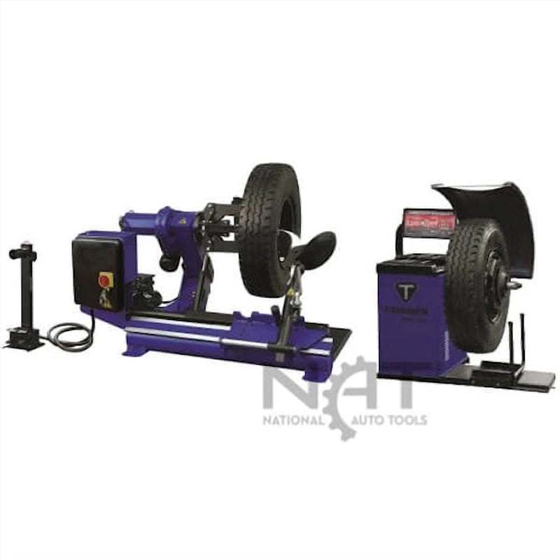 Triumph NTC-650 / NTB-1200 Heavy-Duty Truck Tire Changer and Wheel Balancer Combo