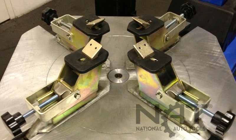 Triumph NTC-AS Motorcycle/ATV Tire Changer Wheel Clamp Adapter Kit