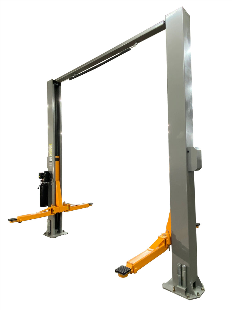 Triumph NTO-11AQ 11,000 lb Two-Post Auto Lift, Overhead Design with Truck Adapters
