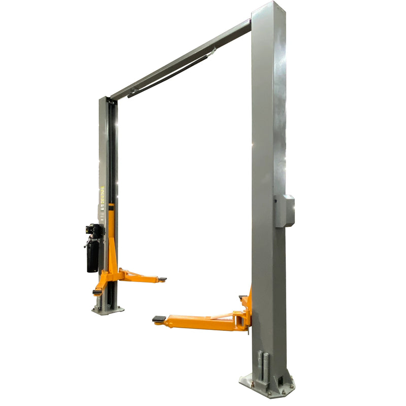 Triumph NTO-11AQ 11,000 lb Two-Post Auto Lift, Overhead Design with Truck Adapters