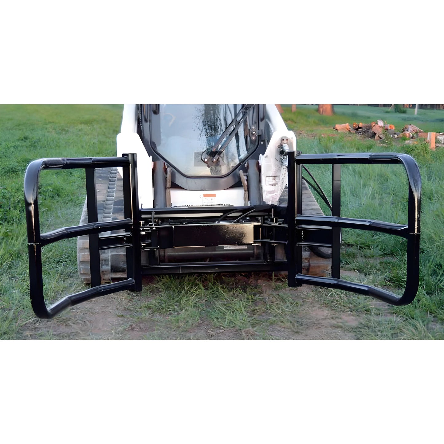 Loflin Fabrication Hay/Bale Grapple Squeezer Attachment