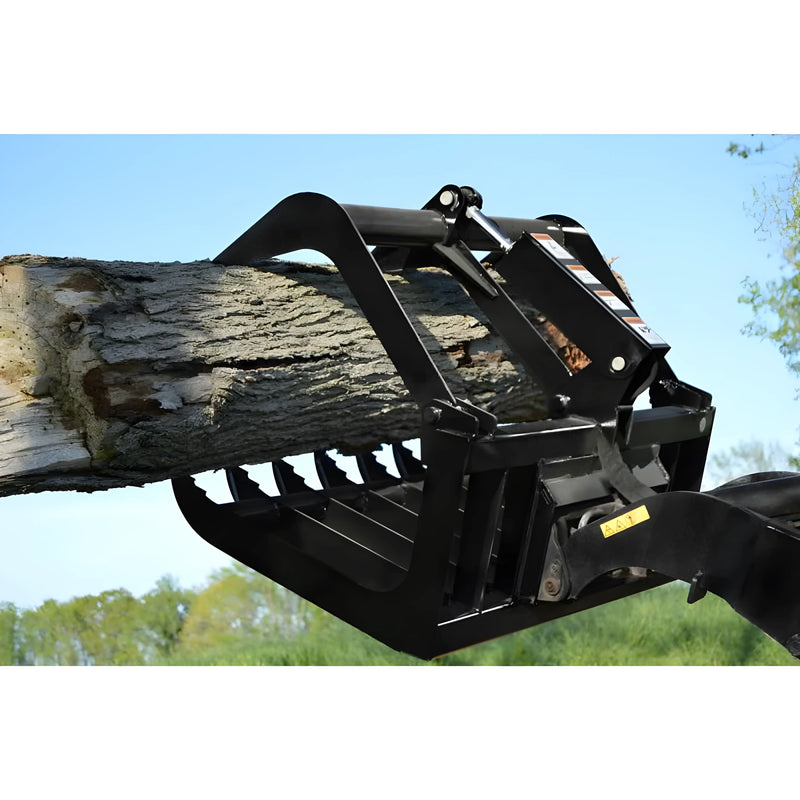 Loflin Fabrication Mini Skid Steer Root Grapple Loflin Fabrication