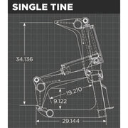 Loflin Fabrication Mini Skid Steer Root Grapple Loflin Fabrication