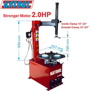 Katool KT-T800 & KT-B750 Tire Changer & Wheel Balancer Combo katool