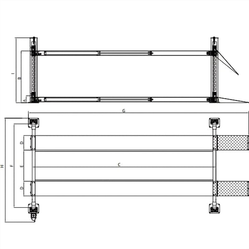Triumph RJ-9000 9,000 lb Rolling Bridge Jack