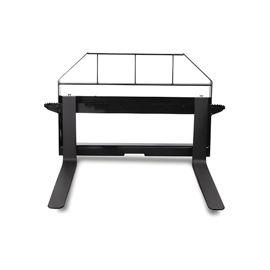 Star Industries 110EC-ITA black steel pallet fork attachment with protective guard