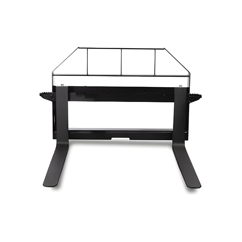 Star Industries 110EC-ITA black steel pallet fork attachment with protective guard