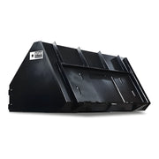 Star Industries 120 125 heavy-duty black metal loader bucket attachment