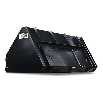 Star Industries 120 125 heavy-duty black metal loader bucket attachment