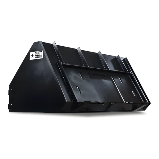 Star Industries 120 125 heavy-duty black metal loader bucket attachment