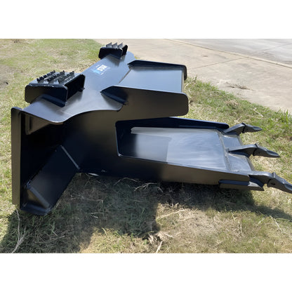 Star Industries 127 heavy-duty black excavator bucket attachment with reinforced edges and teeth