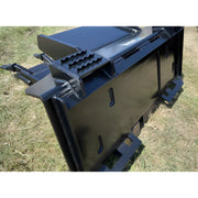 Star Industries 127 heavy-duty black metal attachment for industrial machinery on grass background