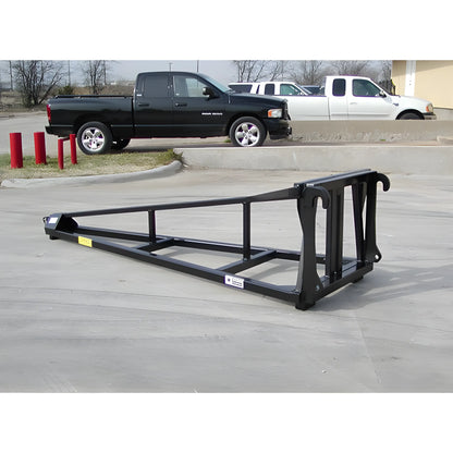 Star Industries 1325 heavy-duty metal frame attachment for trucks in outdoor parking lot