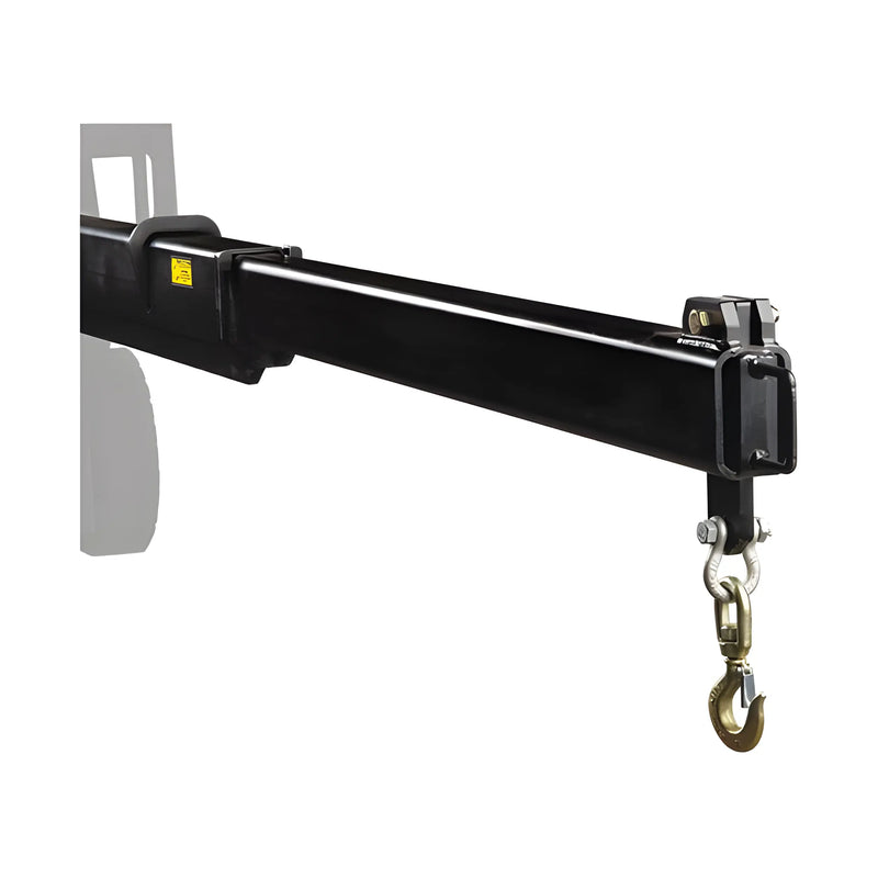 Star Industries 1360B-5FXL black steel crane boom with hook for heavy lifting tasks