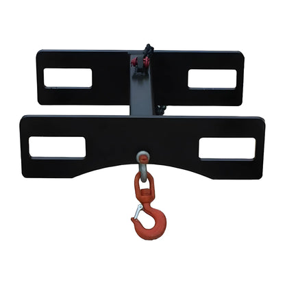 Star Industries 1371B heavy-duty towing hitch with black steel frame and red safety hook
