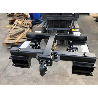 Star Industries 1390B heavy-duty forklift attachment with black steel frame and locking mechanisms