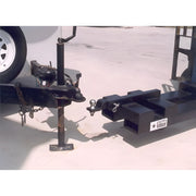 Star Industries 1390B heavy-duty trailer hitch mount adapter with locking pin and black finish