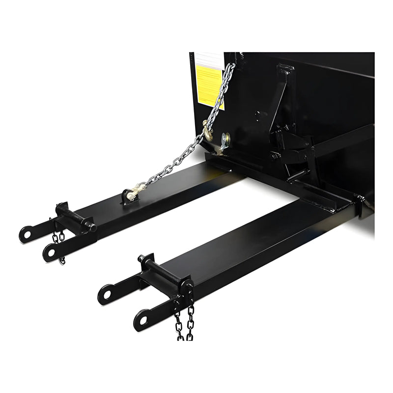 Star Industries 1440SD heavy-duty steel attachment arms with chains for secure connections