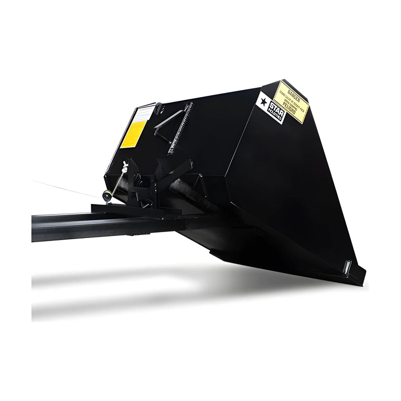 Star Industries 1440SD heavy-duty black steel snow plow attachment for trucks