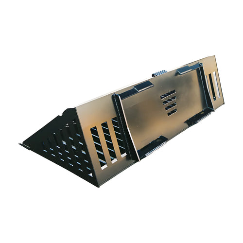Star Industries 150-66 150-72 150-84 heavy duty black metal ramp with ventilation slots