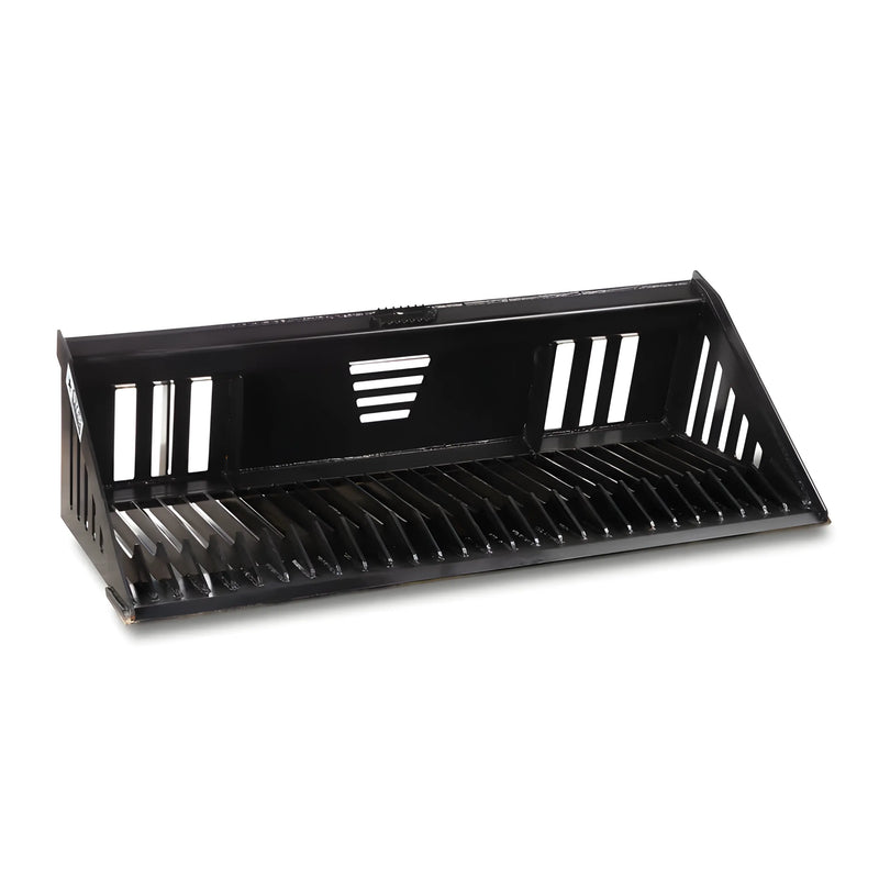 Star Industries 150-66 150-72 150-84 heavy duty black metal material bucket attachment