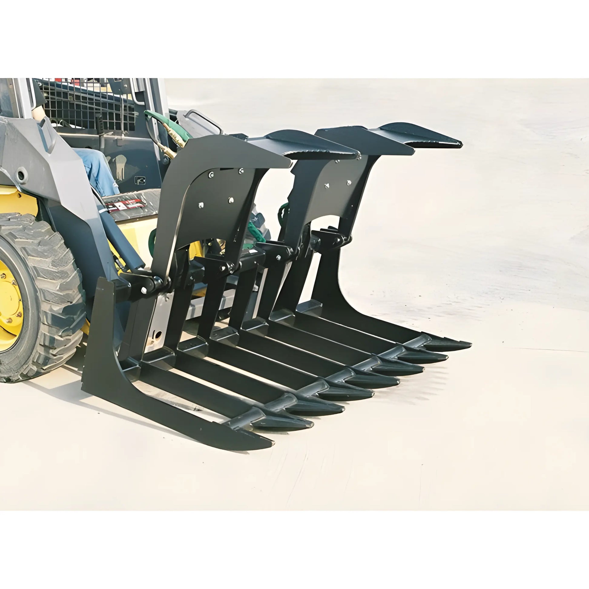 Star Industries 170DG-72 170DG-78 170DG-84 skid steer grapple attachment with heavy duty steel tines