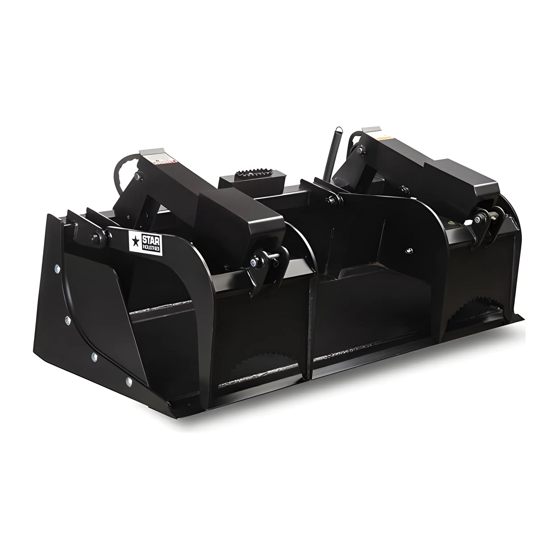 Star Industries 175-66 175-72 heavy-duty black grapple attachment for machinery