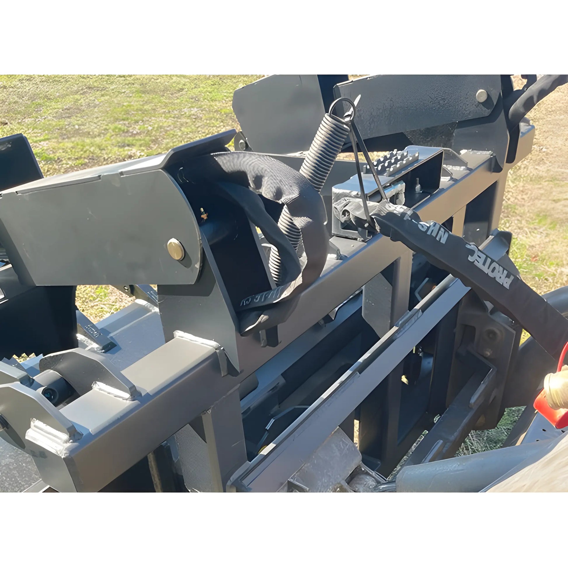 Close-up of Star Industries 175-UGA heavy-duty equipment attachment with durable metal construction