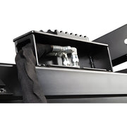 Close-up of metal hydraulic connectors and protective hose on Star Industries 175DG-72 175DG-78 175DG-84 equipment