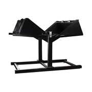 Star Industries 902 904 906 black metal bale tipper for lifting and dumping heavy loads