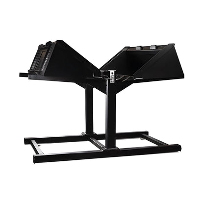 Star Industries 902 904 906 black metal bale tipper for lifting and dumping heavy loads