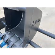 Heavy-duty black bucket attachment with Star Industries logo for model Star Industries 910-36 910-36T