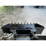 Star Industries LP22A-78 LP22A-78BOB LP22A-78T heavy-duty loader attachment bucket with hydraulic connections