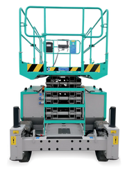 IMER 1128676 IM 7043 RT E | Rough Terrain Electric Scissor Lift | 49 ft Working Height IMER