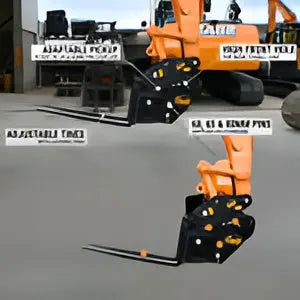 Geith Excavator Pallet Forks Geith